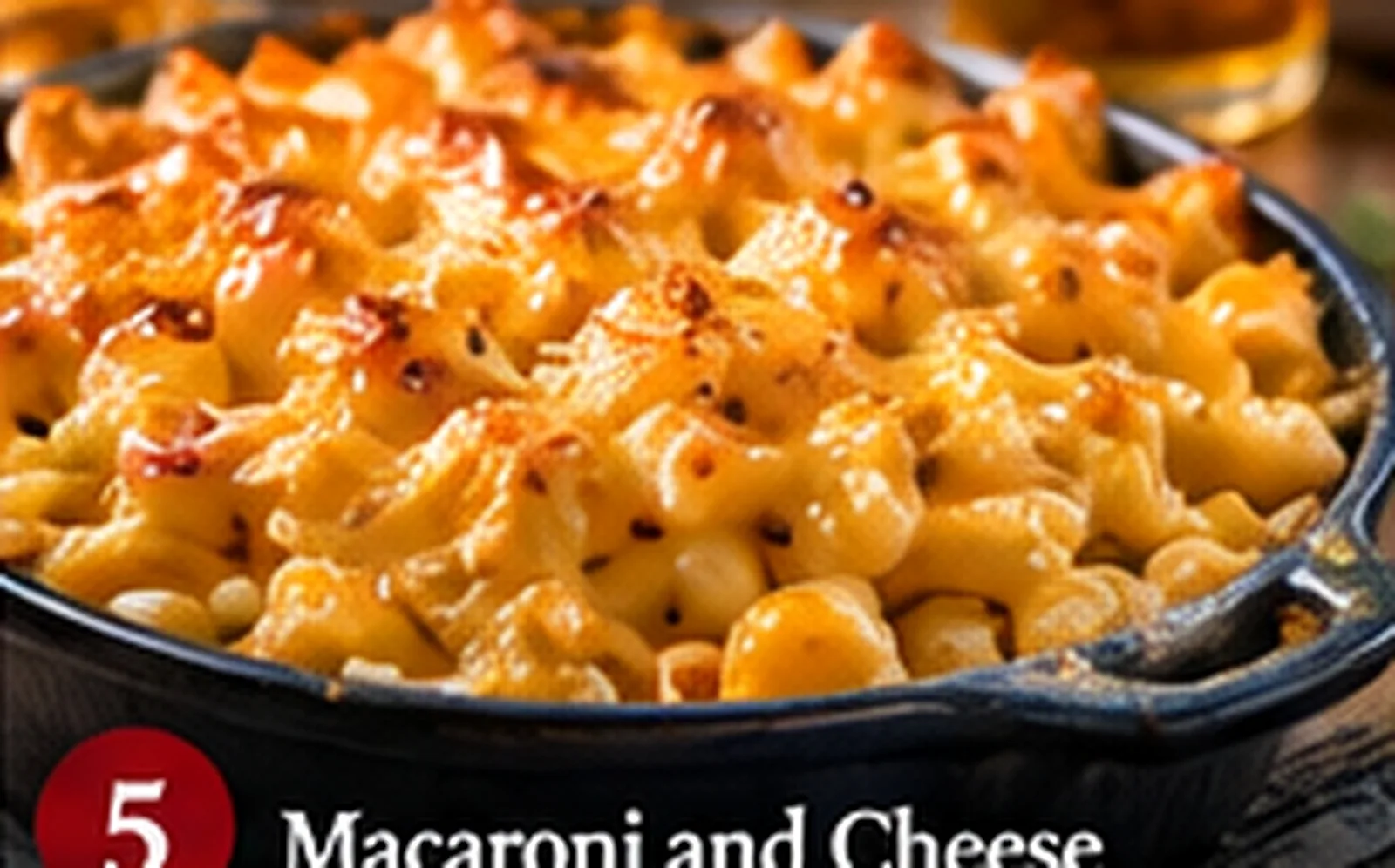 Macaroni and Cheese finished dish